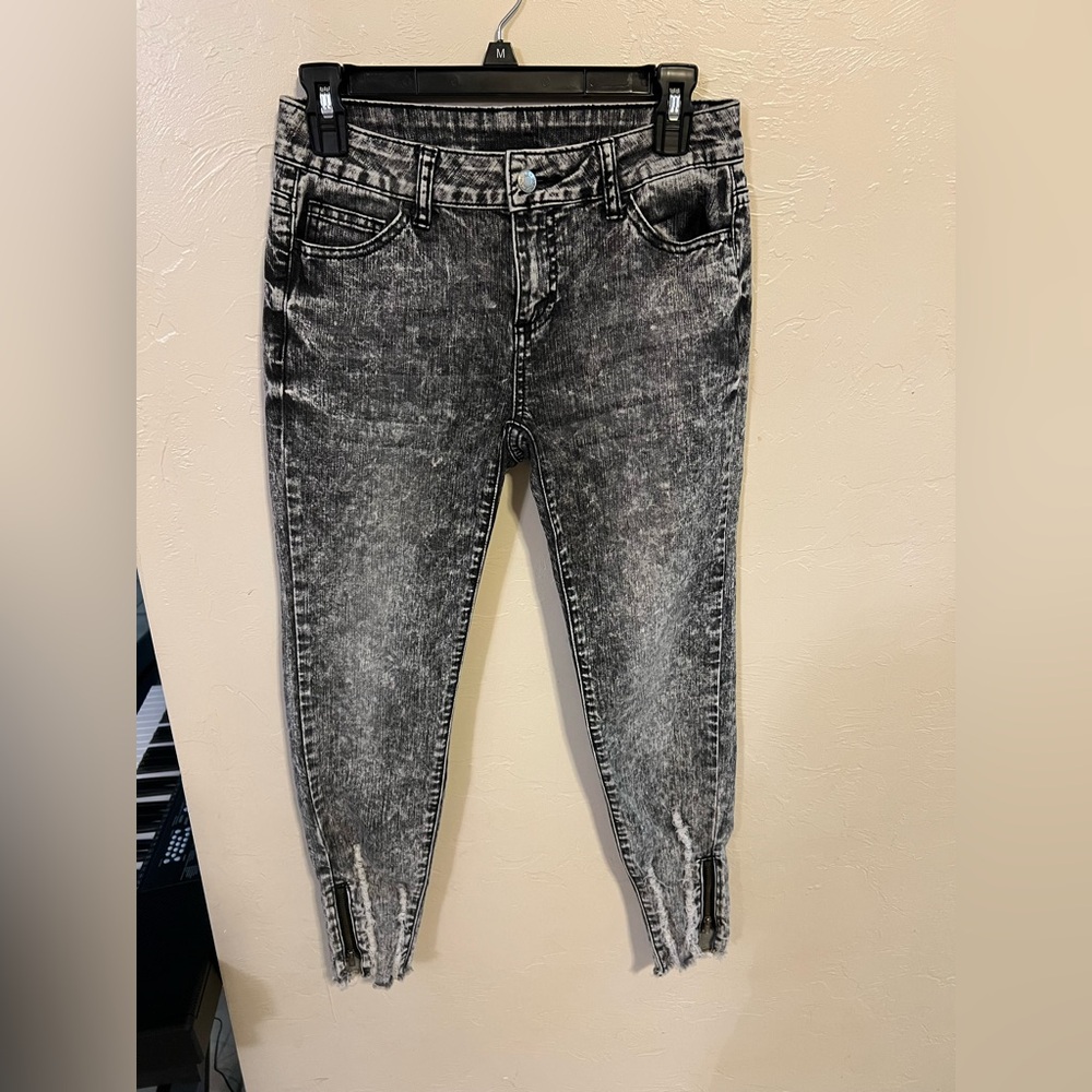 Women’s Washed Black Jeans‎ Litz Premium Denim Size 27 Black Skinny Jeans